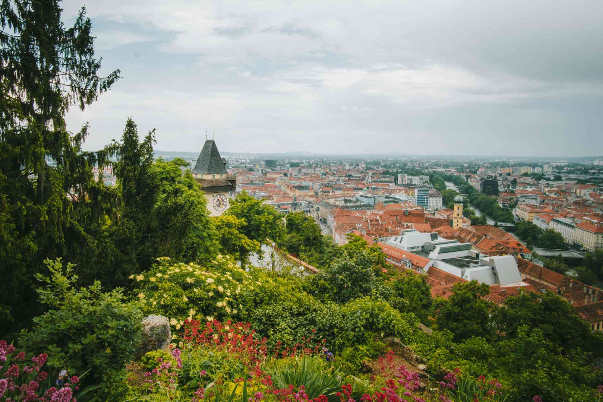 Blick auf Graz